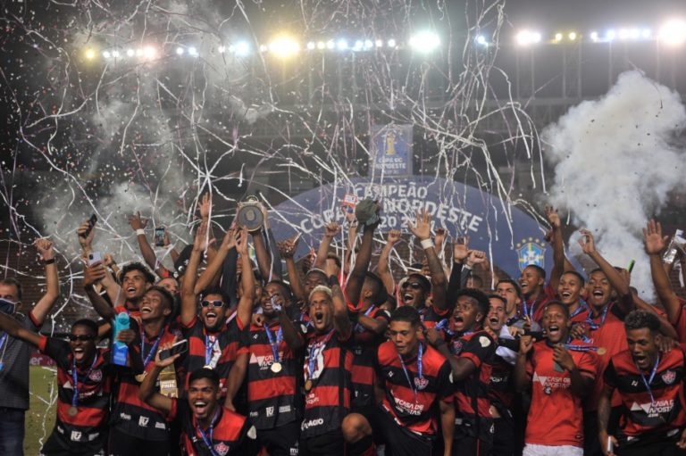 COPA DO NORDESTE DE 2021 SUB-20. FINAL. PARTIDA [UNICA. JOGO ÚNICO. VITÓRIA-BA. CAMPEÃO. FLUMINENSE-PI. VICE-CAMPEÃO.