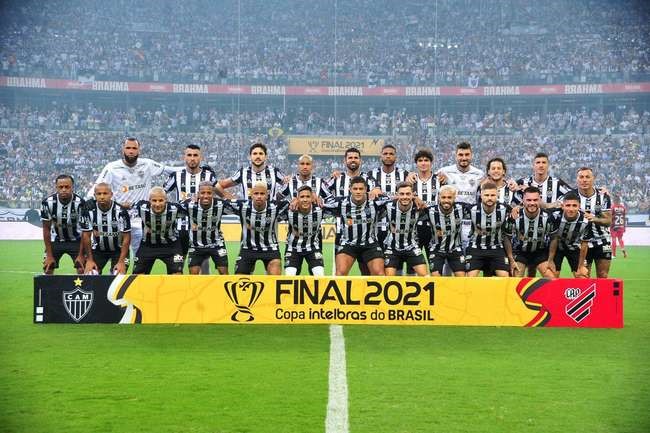 COPA DO BRASIL DE 2021. FINAL. SEGUNDO JOGO. PARTIDA DE VLTA. ATLÉTICO-MG. CAMPEÃO. BICAMPEÃO DE 2014 E 2021. ATHLETICO-PR. VICE-CAMPEÃO.