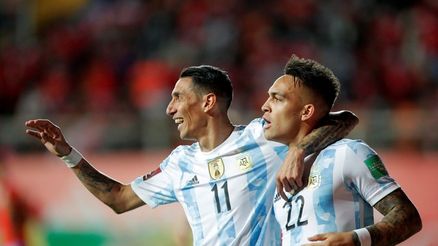ELIMINATÓRIAS SUL-AMERICANA. CONMEBOL. CONFEDERAÇÃO SUL-AMERICANA DE FUTEBOL. COPA DO MUNDO DE 2022. PRIEMIRA FASE. DÉCIMA QUINTA RODADA. ARGENTINA. CHILE.