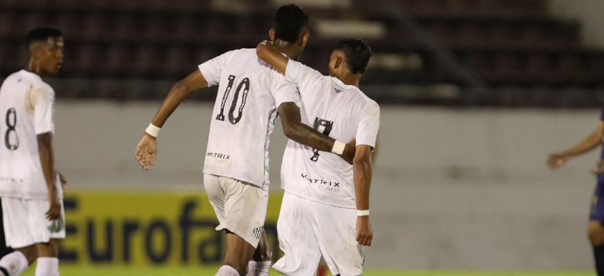 COPA SÃO PAULO DE FUTEBOL JÚNIOR DE 2022. PRIMEIRA FASE. FASE DE GRUPOS. SANTOS-SP. RONDONIENSE-RO. SEGUNDA RODADA. GRUPO 8.