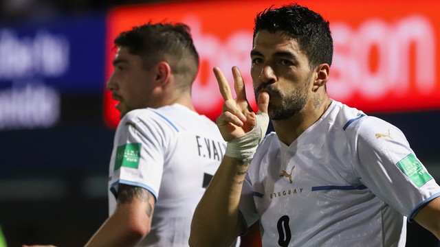 ELIMINATÓRIAS DA CONMEBOL. CONFEDERAÇÃO SUL-AMERICANA DE FUTEBOL. COPA DO MNDO DE 2022. PRIMEIRA FASE. DÉCIMA QUINA RODADA. PARAGUAI. URUGUAI. COPA DO MUNDO DE 2022.