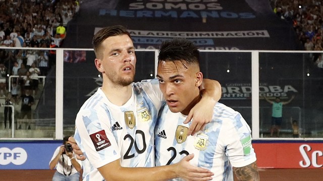 ELIMINATÓRIAS DA COPA DO MUNDO DE 2022. COPA DO MUNDO DO CATAR. CONMEBOL. CONFEDERAÇÃO SUL-AMERICAMA DE FUTEBOL. PRIMEIRA FASE. DÉCIMA SEXTA RODADA. ARGENTINA. COLÔMBIA.