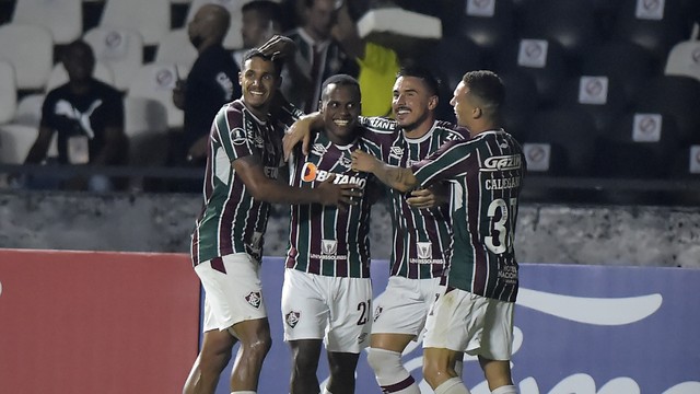 TAÇA LIBERTADORES DA AMÉRICA DE 2022. JOGO DE VOLTA. PARTIDA DE VOLTA. FLUMINENSE-RJ. BRASIL. CLASSIFICADO. MILLIONARIOS. COLÔMBIA. ELIMINADO. PRÉ-LIBERTADORES.S EGUNDA FASE. FLUMINENSE-RJ. BRASIL. CONTRA. OLIMPIA. PARAGUAI. ATLÉTICO NACIONAL DE MEDELLÍN. COLÔMBIA.