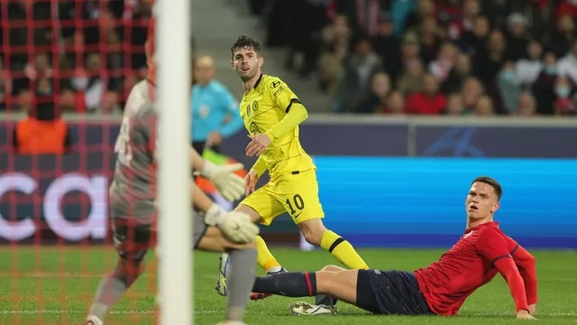 LIGA DOS CAMPEÕES DA EUROPA. TEMPORADA 2021. 2022. JOGO DE VOLTA. SEGUNDA PARTIDA. CHELSEA. INGLATERRA. CLASSIFICADO. LILLE. FRANÇA. ELIMINADO.
