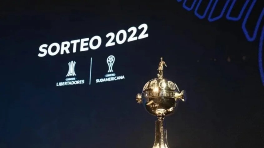 SORTEIO DA FASE DE GRUPOS DA TAÇA LIBERTADORES DA AMÉRICA DE 2022.