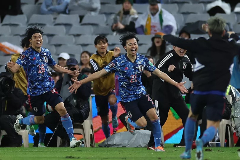 ELIMINATÓRIAS DA COPA DO MUNDO DE 2022. CATAR. CONFEDERAÇÃO ASIÁTICA DE FUTEBOL. GRUPO B. JAPÃO. CLASSIFICADO.ARÁBIA SAUDITA CLASSIFICADA. AUSTRÁLIA. NONA RODADA. TERCEIRA FASE.