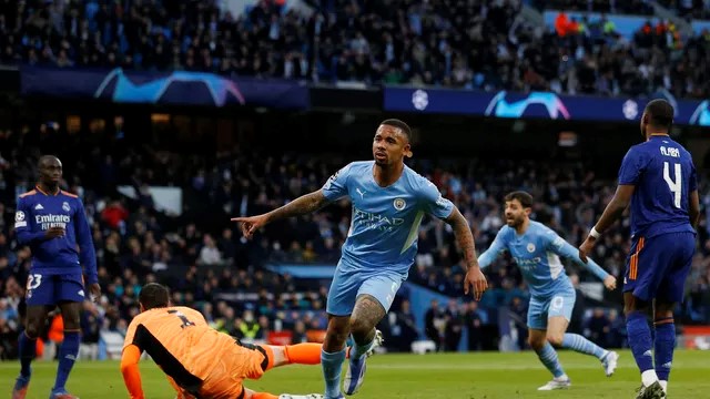 LIGA DOS CAMPEÕES DA EUROPA. TEMPORADA 2021.2022. SEMIFINAL. JOGO DE IDA. PRIMEIRA PARTIDA. MANCHESTER CITY. INGLATERRA. REAL MADRID. ESPANHA.