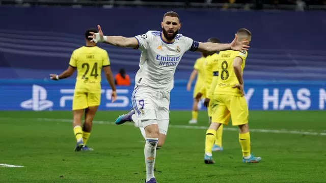 LIGA DOS CAMPEÕES DA EUROPA. TEMPORADA 2021.2022. QUARTAS DE FINAL. JOGO DE VOLTA. SEGUNDA PARTIDA. REAL MADRID. ESPANHA. CLASSIFICADO. CHELSEA. INGLATERRA. ELIMINADO.