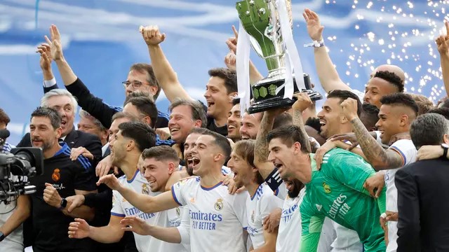 CAMPEONATO ESPANHOL. LALIGA. TRIGÉSIMO QUINTO TÍTULO DO REAL MADRID;. ESPANHA. ESPANHOL. ESPANHA. TRIGÉSIMA QUARTO RODADA. PRIMEIRA FASE..