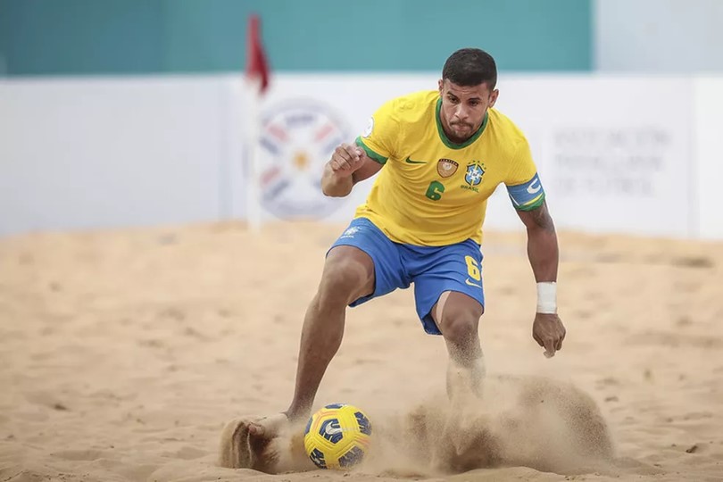 COPA AMÉRICA DE FUTEBOL DE AREIA DE 2022. PARAGUAI. SEDE. FINAL. JOGO ÚNICO. PARAGUAI. CAMPEÃO. BRASIL. VICE-CAMPEÃO. CHILE. TERCEIRO LUGAR. VENEZUELA. QUARTO LUGAR.