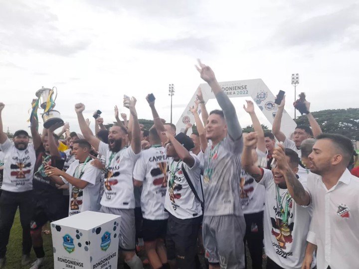 CAMPEONATO RONDONINESE DE 2022. TRICAMPEÃO. REAL ARIQUEMES-RO. UNIÃO CACOALENSE-RO. VICE-CAMPEÃO. FINAL. JOGO DE VOLTA. SEGUNDA PARTIDA.