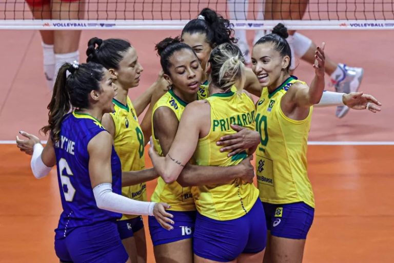 LIGA DAS NAÇÕES. SÉRVIA. BRASIL. VÔLEI FEMININO.