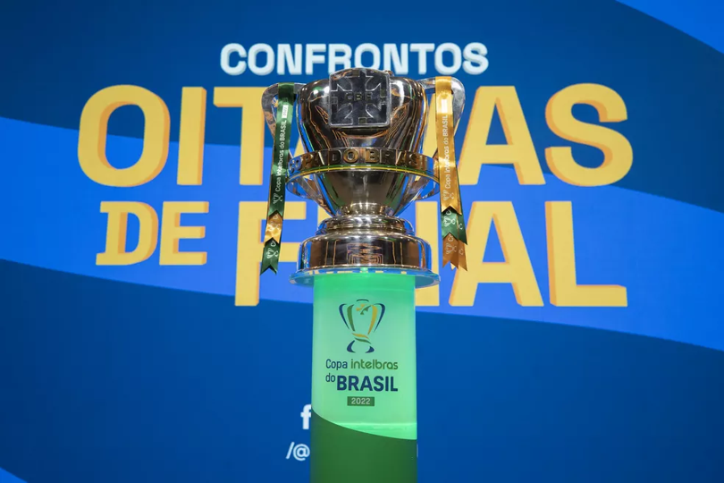 COPA DO BRASIL DE 2022. OITAVAS DE FINAL. JOGOS DE IDA. PALMEIRAS-SP. SÃO PAULO-SP. FLAMENGO-RJ. ATLÉTICO-MG. GOIÁS-GO. ATLÉTICO-GO. BAHIA-BA. ATHLETICO-PR. CRUZEIRO-MG. FLUMINENSE-RJ. AMÉRICA-MG. BOTAFOGO-RJ. CEARÁ-CE. FORTALEZA-CE. CORINTHIANS-SP. SANTOS-SP.