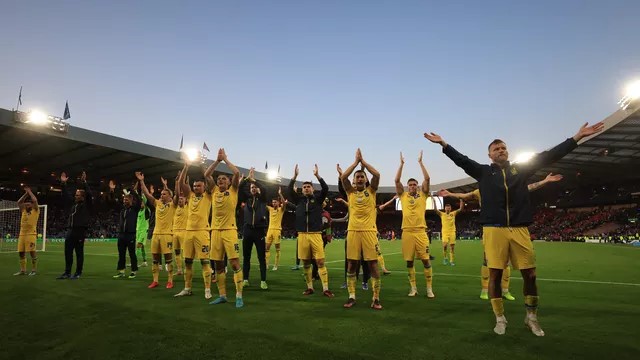 ELIMINATÓRIAS DA COPA DO MUNDO DE 2022. EUROPA. REPESCAGEM. JOGO ÚNICO. ESCÓCIA. ELIMINADO. UCRÂNIA. CLASSIFICADO.