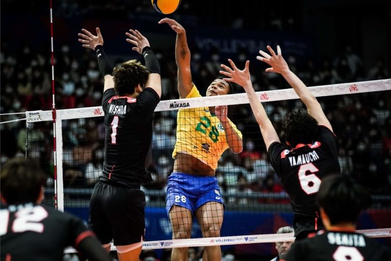 VÔLEI MASCULINO. PRIMEIRA FASE. LIGA DAS NAÇÕES. ÚLTIMA RODADA. BRASIL. JAPÃO.