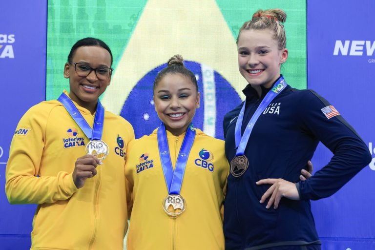 MEDALHAS DE OURO. PAN AMERICANO DE GINÁSTICA.