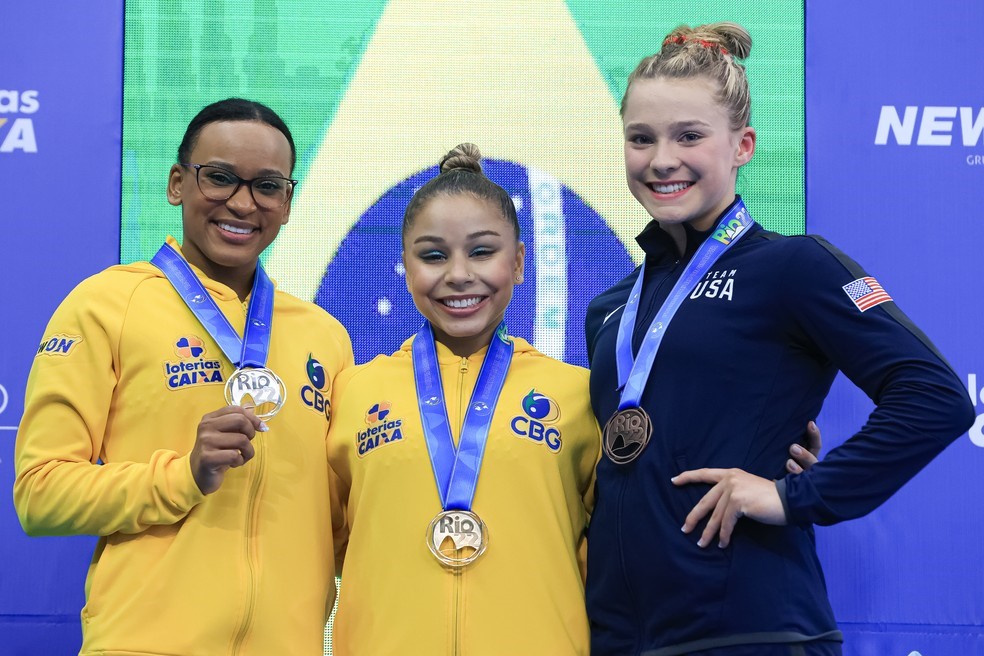 MEDALHAS DE OURO. PAN AMERICANO DE GINÁSTICA.