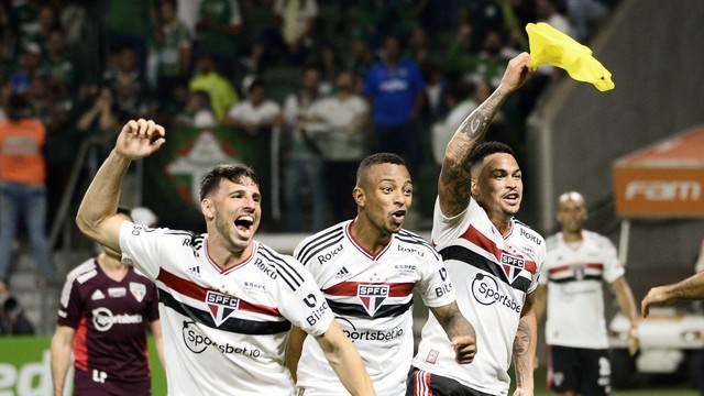 COPA DO BRASIL DE 2022. JOGO DE VOLTA. OITAVAS DE FINAL. SÃO PAULO-SP. CLASSIFICADO. PALMEIRAS-SP. ELIMINADO.