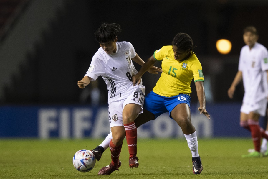 COPA DO MUNDO DE FUTEBOL FEMININO SUB-20 DE 2022. SEMIFINAL. JOGO ÚNICO. PARTIDA ÚNICA. JAPÃO. CLASSIFICADO. BRASIL.ELIMINADO. DECISÃO DO TERCEIRO LUGAR. QUARTO LUGAR. BRASIL. HOLANDA. FINAL. ESPANHA. CONTRA. JAPÃO.