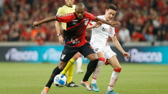 TAÇA LIBERTDORES DA AMÉRICA DE 2022. QUARTAS DE FINAL. JOGO DE IDA. PRIMEIRA PARTIDA. ATHLETICO-PR. BRASIL. ESTUDIANTES DE LA PLATA. ARGENTINA.