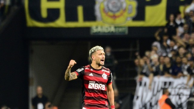 TAÇA LIBERTADORES DA AMÉRICA DE 2022. QUARTAS DE FINAL. PRIMEIRO JOGO. PARTIDA DE IDA;. CORINTHIANS-SP. BRASIL. FLAEMNGO-RJ. BRASIL.