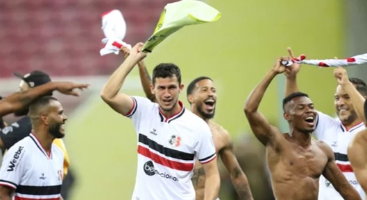 CAMPEONATO BRASILEIRO DA SÉRIE D DE 2022. SEGUNDA FASE. JOGO DE VOLTA. SEGUNDA PARTIDA. SANTA CRUZ-PE. CLASSIFICADO. RETRÔ-PE. ELIMINADO. OITAVAS DE FINAL. TOCANTINÓPOLIS-TO. OU. SANTA CRUZ-PE.