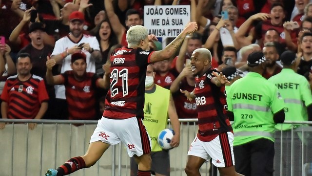 TAÇA LIBERTADORES DA AMÉRICA DE 2022. SEMIFINAL. JOGO DE VOLTA. SEGUNDA PARTIDA. JOGO DE VOLTA. FLAMENGO-RJ. BRASIL. CLASSIFICADO. VÉLEZ SARSFIELD. ARGENTINA. FINAL. EM GUAYAQUIL. EQUADOR. JOGO ÚNICO. PARTIDA ÚNICA. FLAMENGO-RJ. BRASIL. ATHLETICO-PR. BRASIL.