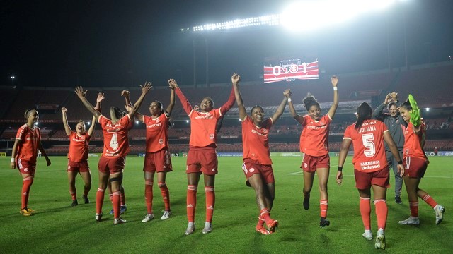 CAMPEONATO BRASILEIRO DE FUTEBOL FEMININO DA SÉRIE A1 DE 2022. SEMIFINAL. JOGO DE VOLTA .SEGUNDA PARTIDA. INTERNACIONAL-RS. CLASSIFICADO. SÃO PAULO-SP. ELIMINADO. FINAL. JOGOS DE IDA. E VOLTA. CORINTHOANS-SP. INTERNACIONAL-RS.
