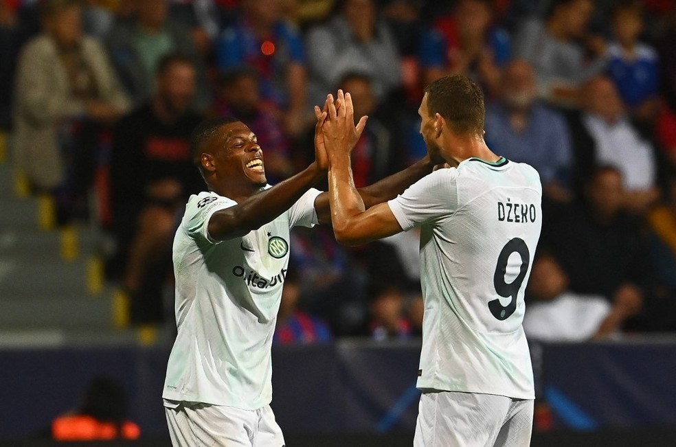 LIGA DOS CAMPEÕES DA EUROPA. TEMPORADA 2022. 2023. FASE DE GRUPOS. GRUPO C. SEGUNDA RODADA. INTERNAZIONALE DE MILÃO. ITÁLIA. VIKTORIA PLZEN. REPÚBLICA TCHECA.