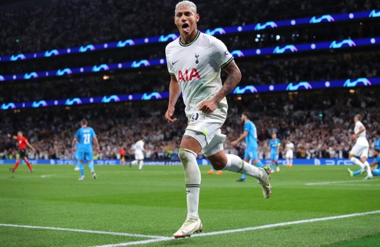 LIGA DOS CAMPEÕES DA EUROPA. TEMPORADA 2022.2023. FASE DE GRUPOS. PRIMEIRA RODADA. GRUPO D. TOTTENHAM. INGLATERRA. OLYMPIQUE DE MARSELHA. FRANÇA.