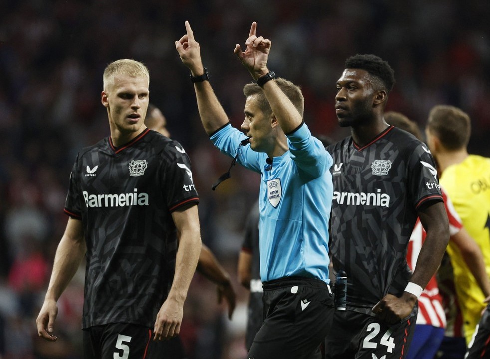 LIGA DOS CAMPEÕES DA EUROPA. TEMPORADA 2022.2023. FASE DE GRUPOS. GRUPO B. ATLÉTICO DE MADRID. ESPANHA. BAYER LEVERKUSEN. ALEMANHA.