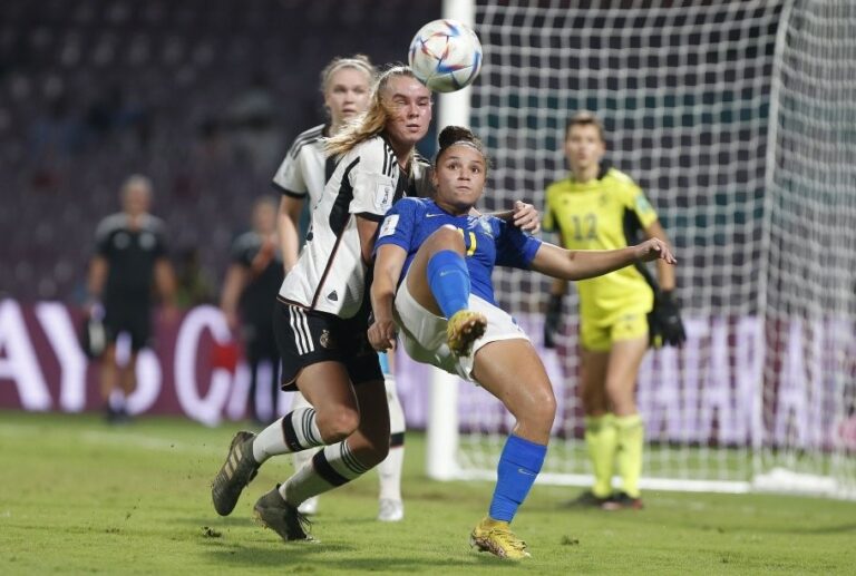 COPA DO MUNDO DE FUTEBOL FEMININO SUB-17. QUARTAS DE FINAL. JOGO ÚNICO. PARTIDA ÚNICA. ALEMANHA. CLASSIFICADA. BRASL. ELIMINADA.