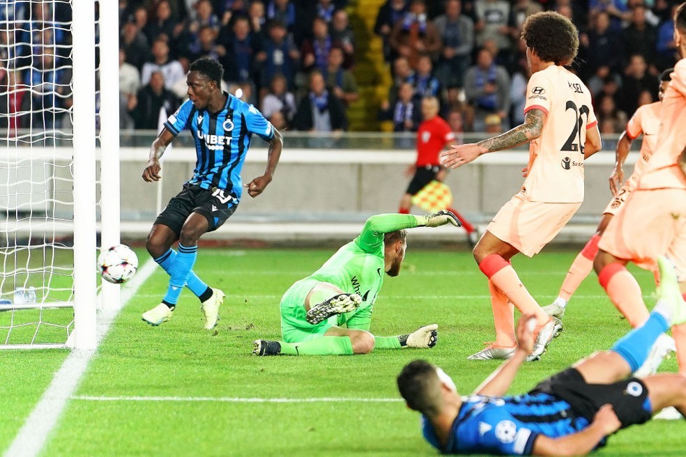 LIGA DOS CAMPEÕES DA EUROPA. TEMPORADA 2022. 2023. FASE DE GRUPOS. GRUPO B. CLUB BRUGGE. BÉLGICA. ATLÉTICO DE MADRID. ESPANHA.
