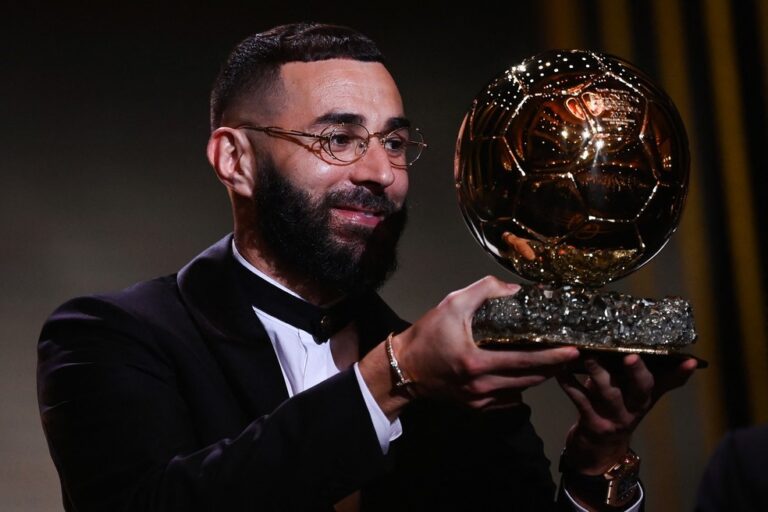 BOLA DE OURO DE 2022. KARIM BENZEMA. FRANÇA. REAL MADRID. ESPANHA.