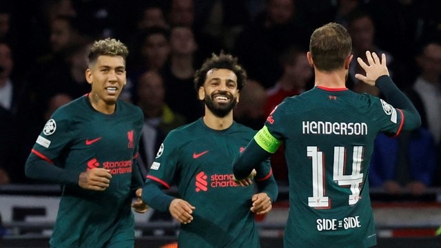 LIGA DOS CAMPEÕES DA EUROPA. TEMPORADA 2022. 2023. FASE DE GRUPOS. GRUPO A. QUINTA RODADA. AJAX. HOLANDA. LIVERPOOL. INGLATERRA.