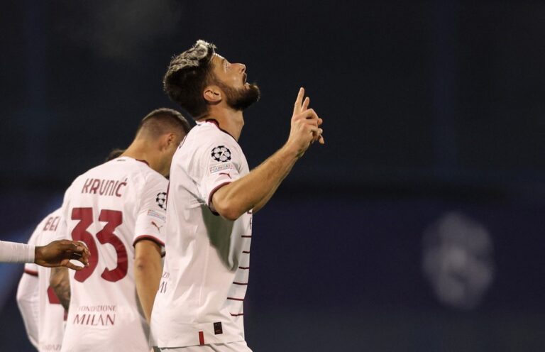 LIGA DOS CAMPEÕES DA EUROPA. TEMPORADA 2022. 2023. FASE DE GRUPOS. GRUPO E. MILAN. ITÁLIA. DÍNAMO ZAGREB. CROÁCIA.