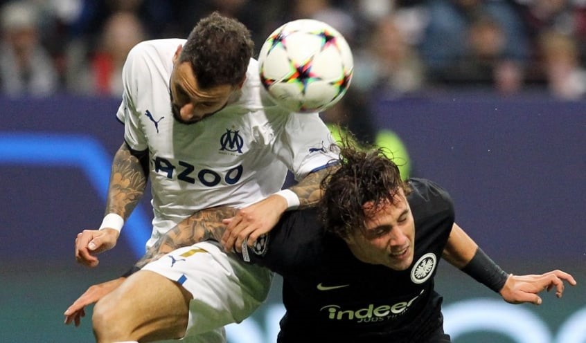 LIGA DOS CAMPEÕES DA EUROPA. TEMPORADA 2022. 2023. FASE DE GRUPOS. GRUPO D. QUINTA RODADA. EINTRACHT FRANKFURT. ALEMANHA. OLYMPIQUE DE MARSEILLE. FRANÇA.