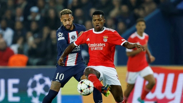 LIGA DOS CAMPEÕES DA EUROPA. TEMPORADA 2022. 2023. FASE DE GRUPOS. GRUPO H. QUARTA RODADA. PARIS SAINT-GERMAIN. FRANÇA. BENFICA. PORTUGAL.