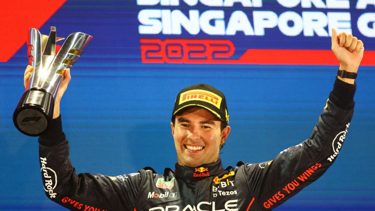 GRANDE PRÊMIO DE SINGAPURA. VITÓRIA DE SÉRGIO PÉREZ.