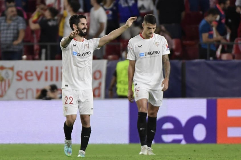 LIGA DOS CAMPEÕES DA EUROPA. TEMPORADA 2022. 2023. FASE DE GRUPOS. GRUPO G. SEVILLA. ESPANHA. COPENHAGEN. DINAMARCA.