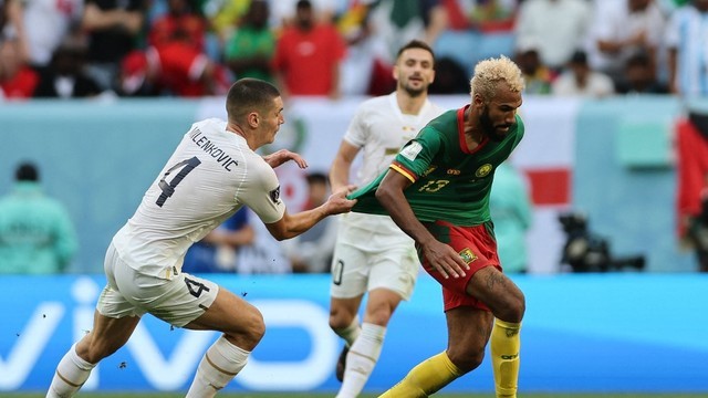 COPA DO MUNDO DE 2022. PRIMEIRA FASE. SEGUNDA RODADA. GRUPO G. BRASIL. SÉRVIA. CAMARÕES. SUÍÇA.