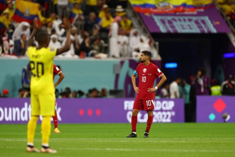 COPA DO MUNDO DE 2022. ESTREIA. DERROTA. GRUPO A. PRIEMIRA RODADA. CATAR. EQUADOR.