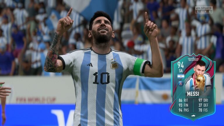 MESSI. PELÉ. GARRINCHA. FIFA 2023. E ASPORTS.