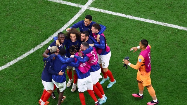 COPA DO MUNDO DE 2022. SEMIFINAL. PARTIDA ÚNICA. JOGO ÚNICO. FRANÇA. CLASSIFICADA PARA FINAL DA COPA DO MUNDO DE 2022. MARROCOS. ELIMINADO. TERCEIRO LUGAR. QUARTO LUGAR. MARROCOS. CROÁCIA. PARTIDA ÚNICA. JOGO ÚNICO. FINLA DA COPA DO MUNDO DE 2022. PARTIDA ÚNICA. JOGO ÚNICO. FRANÇA. ARGENTINA.