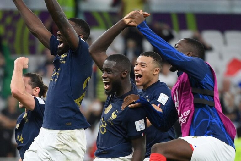 COPA DO MUNDO DE 2022. OITAVAS DE FINAL. PARTIDA ÚNICA. JOGO ÚNICO. GFRANÇA. CLASSIFICADA. POLÔNIA. ELIMINADA. QUARTAS DE FINAL. PARTIDA ÚNICA. JOGO ÚNICO. FRANÇA. CONTRA. INGLATERRA OU SENEGAL.