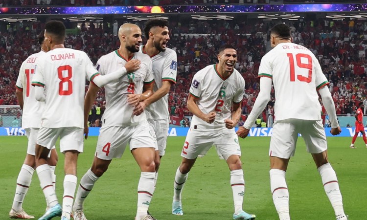 COPA DO MUNDO DE 2022. PRIMEIRA FASE. TERCEIRA RODADA. ÚLTIMA RODADA. GRUPO F. MARROCOS. PRIMEIRO COLOCADO. 7 PONTOS. CLASSIFICADO. CROÁCIA. SEGUNDO COLOCADO. 5 PONTOS. CLASSIFICADA. BÉLGICA. TERCEIRO COLOCADO. ELIMINADA. 4 PONTOS. CANADÁ. QUARTO COLOCADO. 0 PONTO. ELIMINADO.