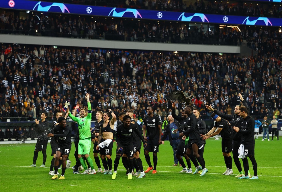 FUTEBOL ALEMANHA. EINTRACHT FRANKFURT. ALEMANHA.