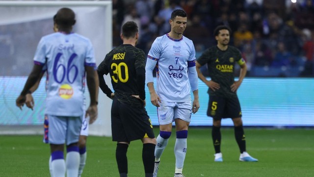 AMISTOSO. INTERNACIONAL. AL HILAL. ARÁBIA SAUDITA. AL-NASSR. ARÁBIA SAUDITA. MESSI. CRISTIANO RONALDO. NEYMAR.