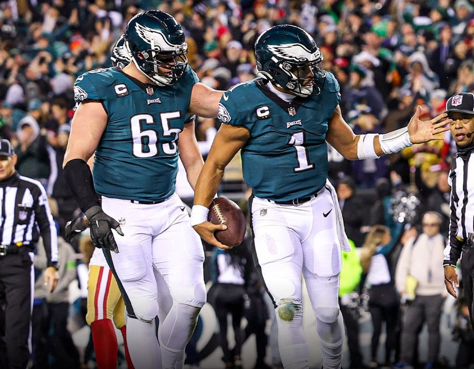 NFL. NATIONAL FOOTBALL LEAGUE. LIGA ESPORTIVA PROFISSIONAL DE FUTEBOL AMERICANO DOS ESTADOS UNIDOS. EAGLES. ESTADOS UNIDOS. CLASSIFICADO. 49ERS. ESTADOS UNIDOS. ELIMINADO. SUPER BOWN.