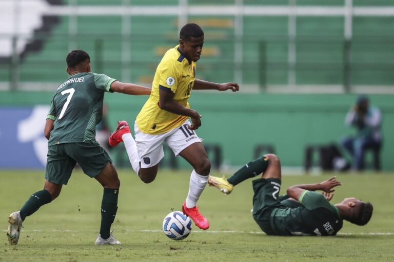 SUL-AMERICANO SUB-20 DE 2023.COLÔMBIA. PRIMEIRA FASE. SEGUNDA RODADA. EQUADOR. PERU.